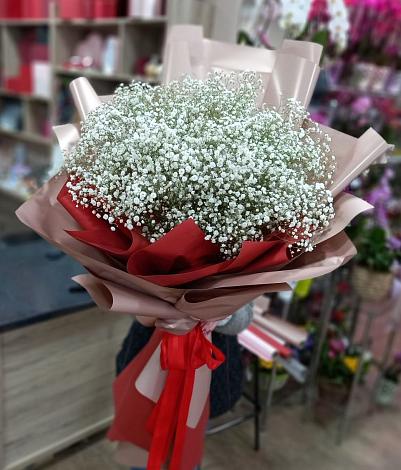 Букет цветов из: Гипсофила в Апастово