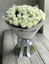 Букет 35 Белых роз в Апастово
