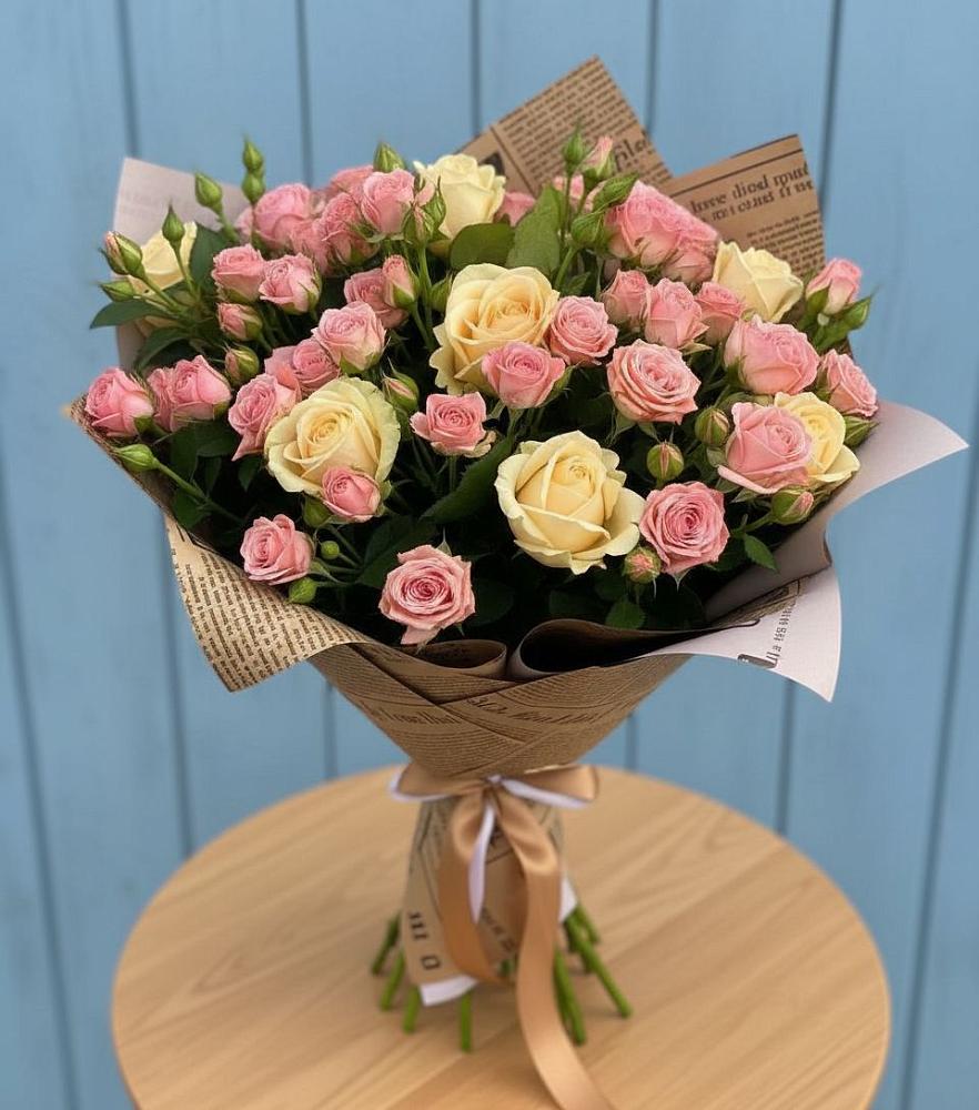 Букет цветов из: Розы в Апастово