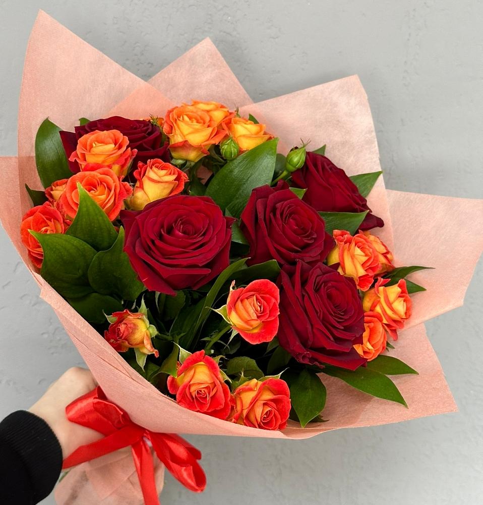 Букет Любовь и восторг в Апастово