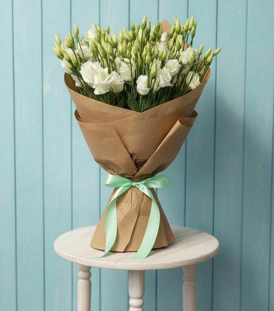 Букет цветов из: Лизиантусы в Апастово