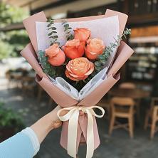 Букет цветов из:  Розы в Апастово