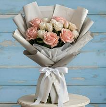 Букет цветов из:  Розы #REPLACE_PRED# Апастово
