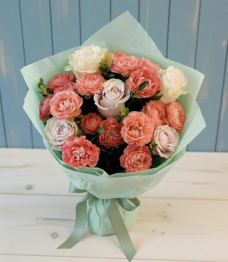 Букет цветов из: Розы в Апастово