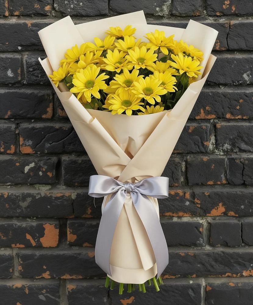 Букет цветов из: Хризантемы в Апастово