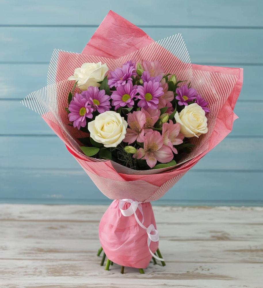 Букет цветов из: Герберы в Апастово