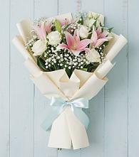 Букет цветов из:  Лилии в Апастово