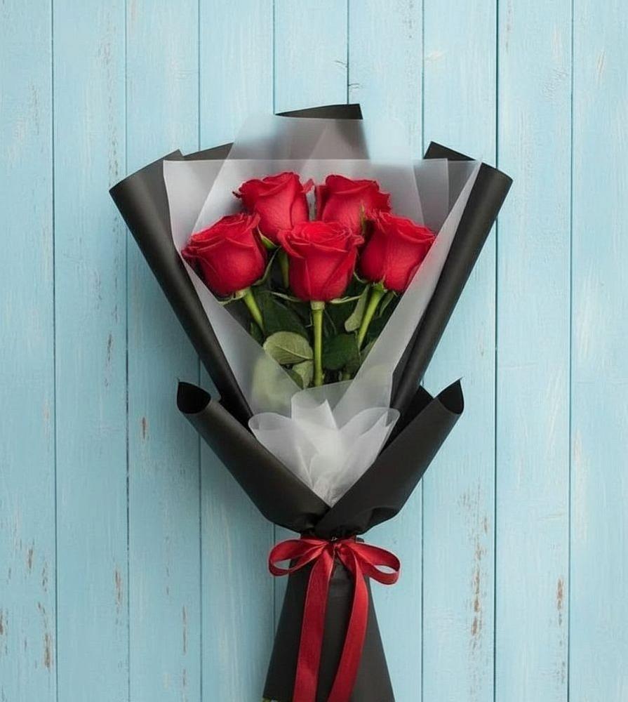 Букет цветов из: Розы в Апастово